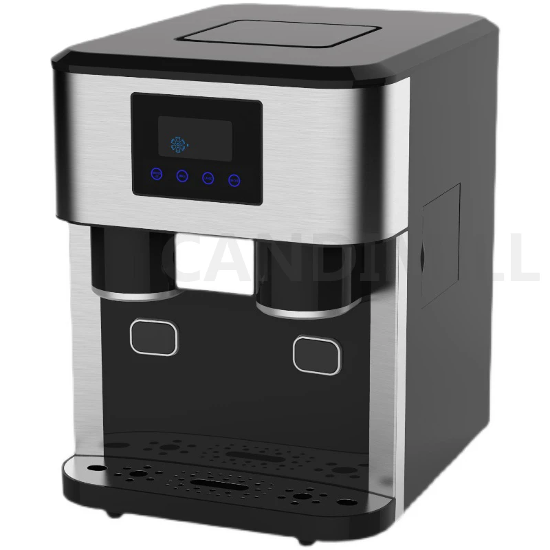 110V/220V Small Automatic Ice Cube Maker Cold Water Maker Water Dispenser Ice Making Drinking Machine