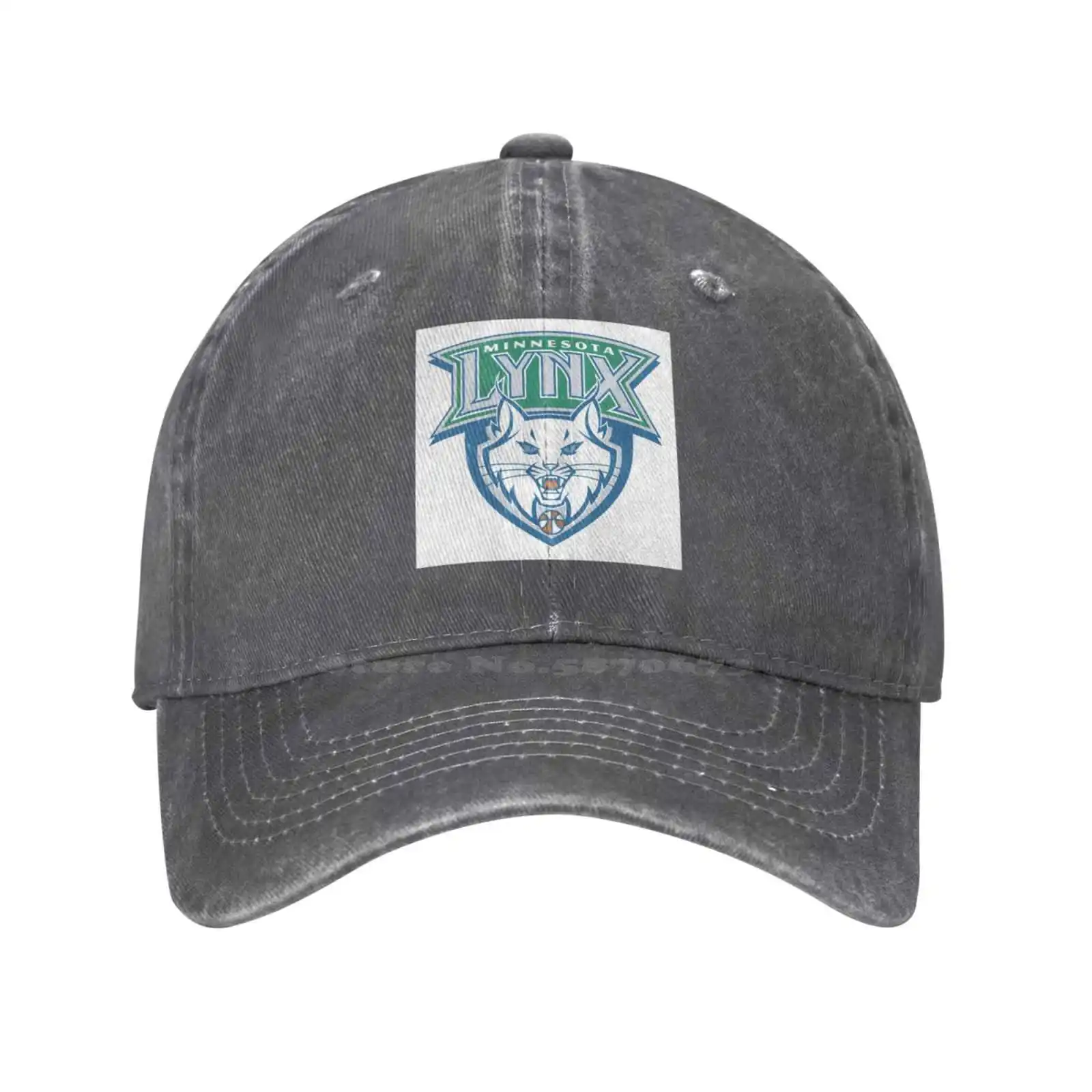 Minnesota Lynx Logo Print Graphic Casual Denim cap Knitted hat Baseball cap