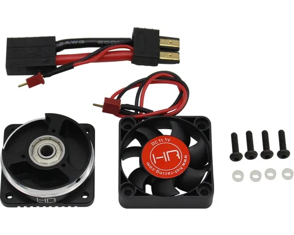 Hot Racing Motor Sinksink Bearing end Cap with Blower Fan for Traxxas UDR