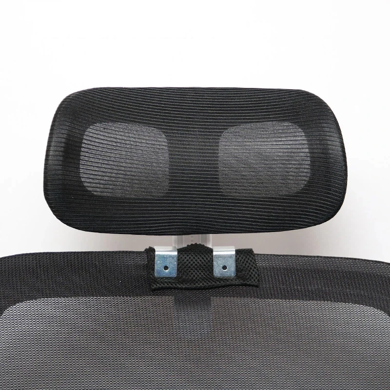 オフィスコンピューターチェアヘッドレストシートバックレスト昇降・伸縮式新型ネック＆ネック回転チェア家庭用ブラック