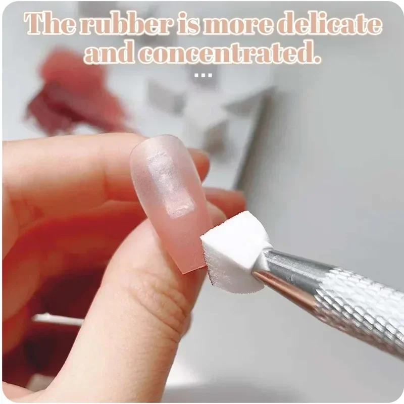 50 Uds esponja gradiente Nail Art Stamper herramientas Gel esmalte Color gradiente cepillo brillo polvo punteado pluma para accesorios de manicura