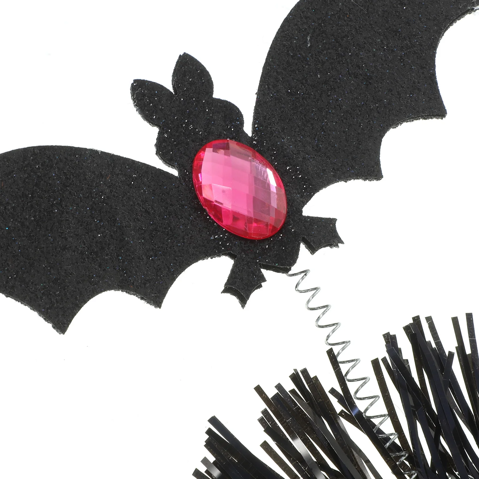 

Headband Bat for Women Halloween Sticker Hair Hoops Adult Black Headpiece Hairbands Cosplay Party Headbands