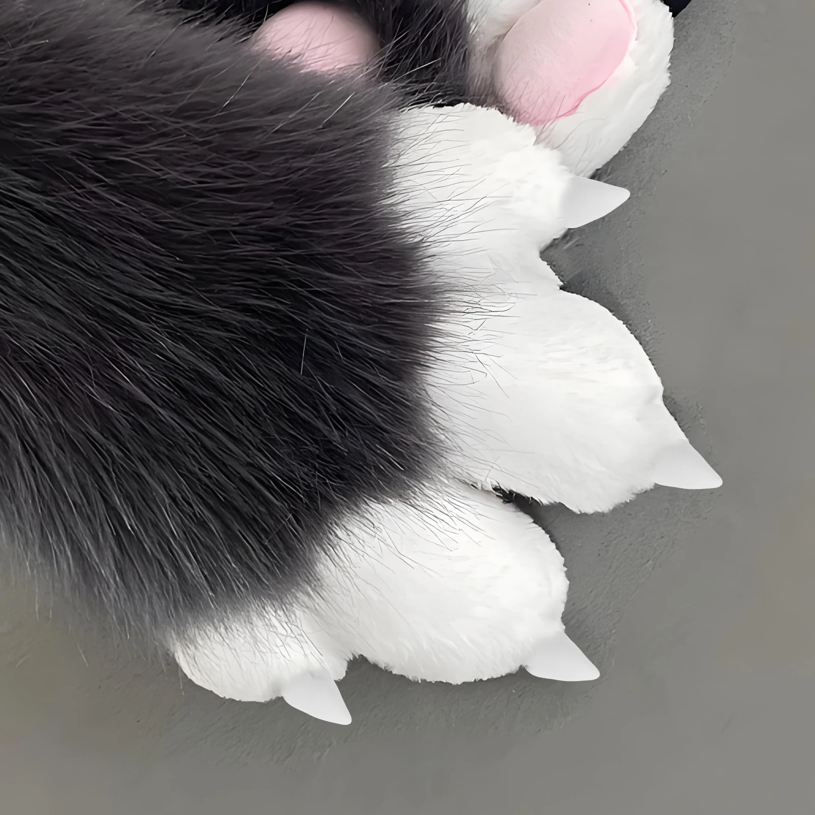 

8Pcs Resin Animal Paw Nails Realistic Claws DIY Costume Cosplay Halloween Accessories for Paw Gloves Making Halloween Supply