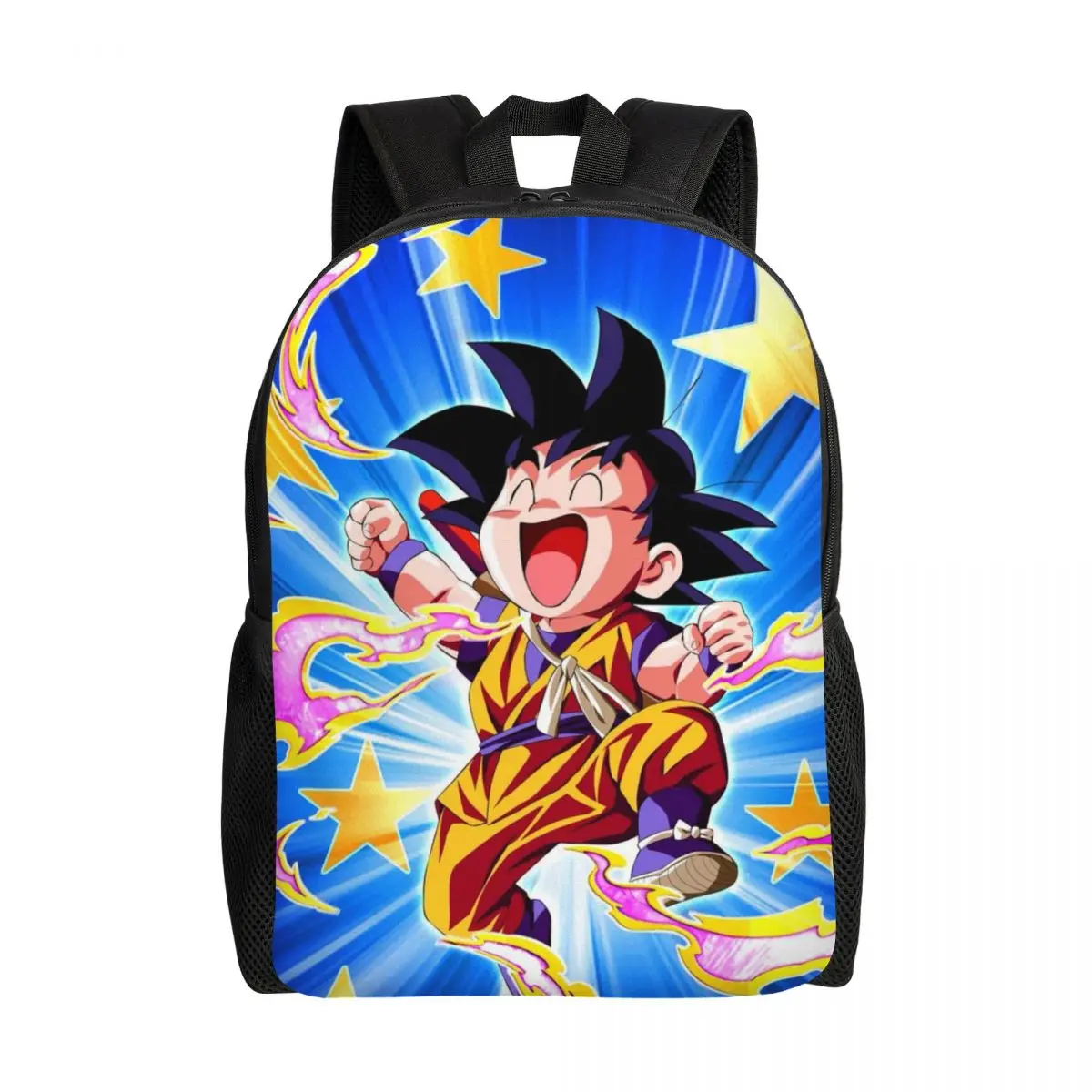 

3D Printing G-Gokues Monkey Cartoon Backpack for Girls Boys School College Travel Bags Women Men Bookbag Fits 15 Inch Laptop