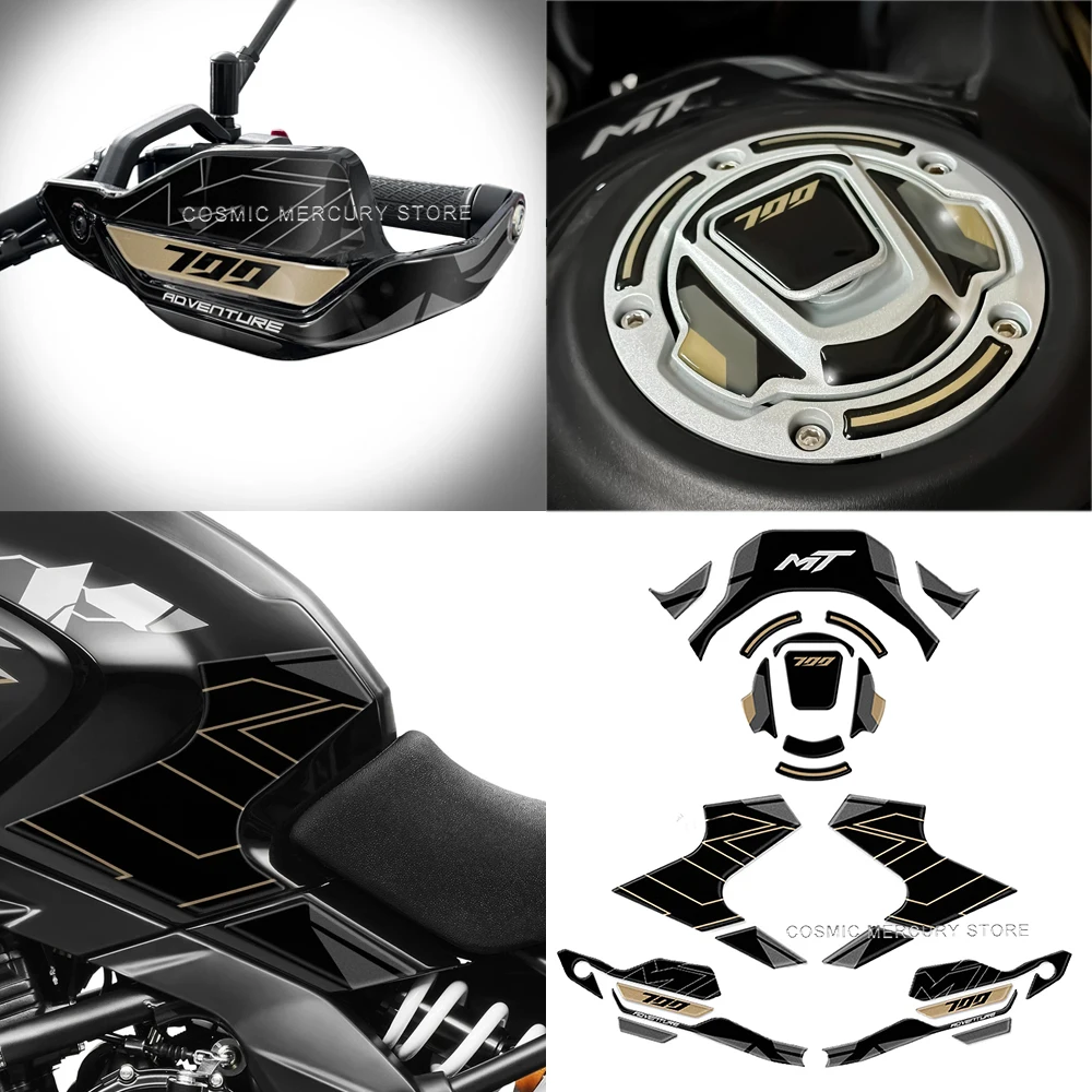 

Новинка для CFMOTO 700MT ADV 2025 adv mt700, аксессуары для мотоциклов, 3D эпоксидная смола, защитная наклейка на бак