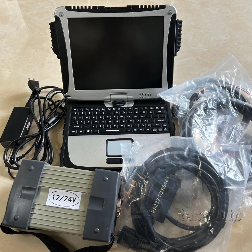 MB STAR C3 SD 3 Software in SSD Laptop CF19 I5 Toughbook 4G SD PCB Connect Auto Diagnostic Tool Full Item Ready to Work