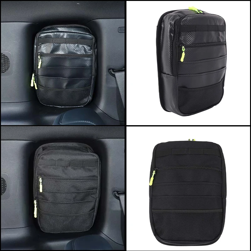 For 2025-2026 BYD Ti7 Leopard 7 Rear Window Storage Bag Oxford Fabric Tailgate Side Organizer 1Pc/2Pcs Set