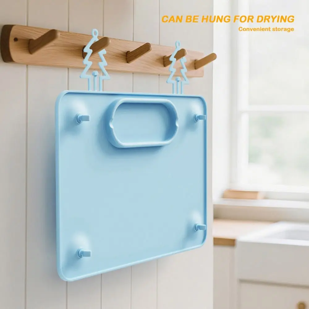 

High Quality Strong Suction Baby Placemats with 2 Straps Anti-slip Baby Plates Safe Anti-drop Busy Baby Mat for Infants Toddlers