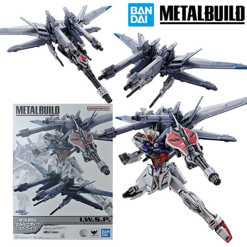 Bandai Metal Build I.W.S.P 18Cm Gundam Seed Msv Anime Original Action Figure Model Kit Toy Birthday Gift Collection