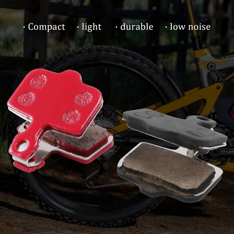 4 Pairs MTB Bicycle Disc Brake Pads For Avid Elixir R/CR/CR-/E1/3/5/7/9 Sram X0 XX For Mountain Bike Hydraulic Brakes