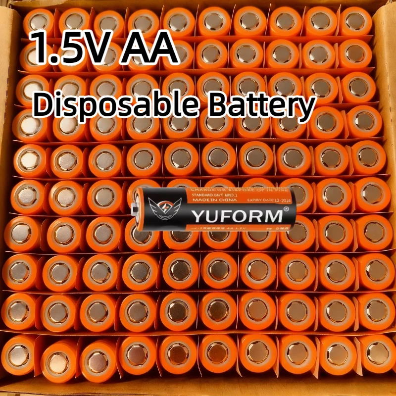 

1-10PCS 1.5V AA Size Carbon Zinc Batteries for Daily Use Replacement Led Light Razor CD Player Flashlight Safe and Durable