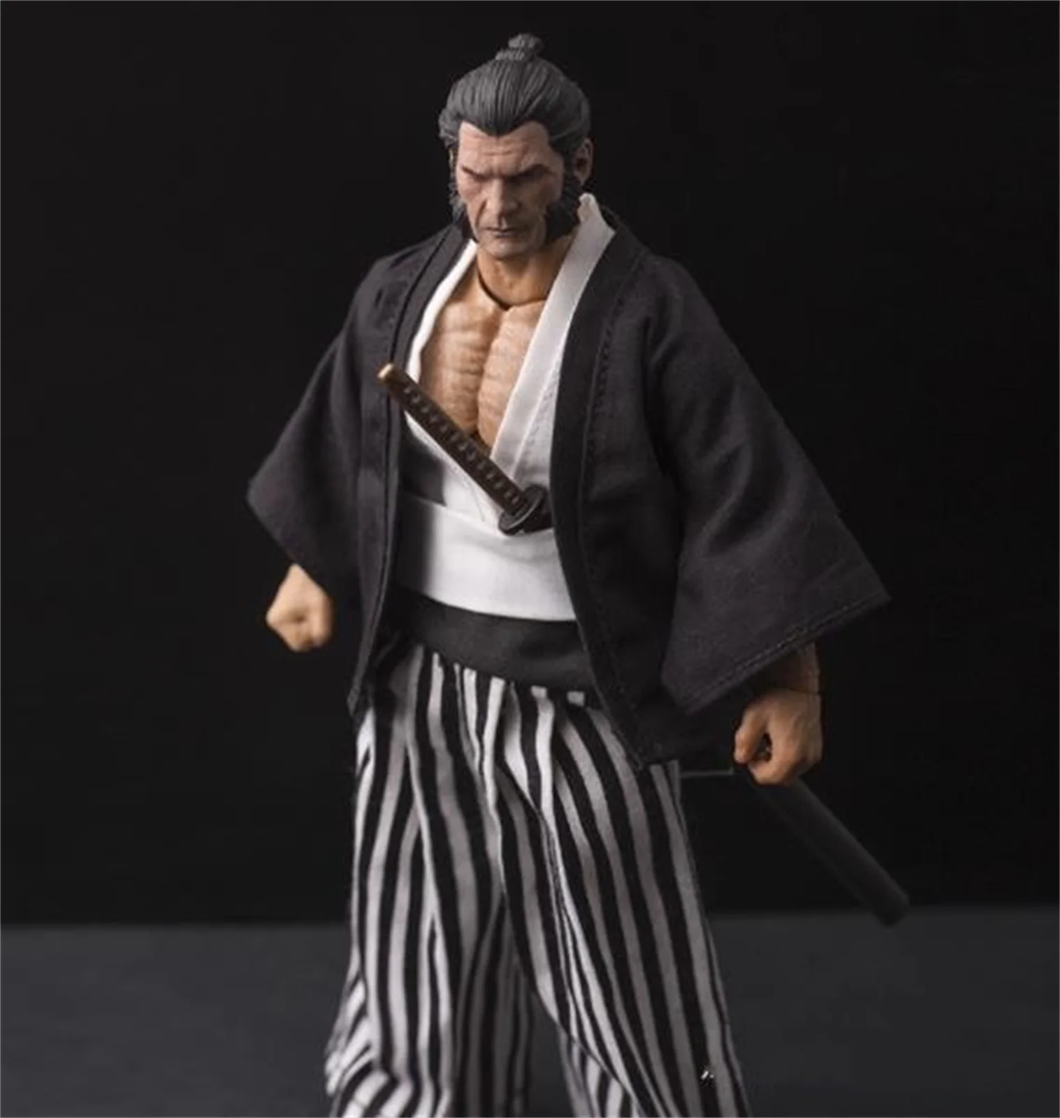 

1/12 Scale warrior Male Soldier Movie Classic Anime Suit Samurai Kimono Suit For For 6 Inch Action FIgure Model Toys