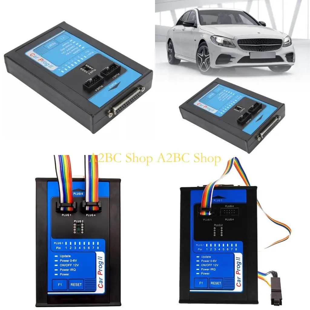 

A2BC Carprog2 CarProgII for ECUProgrammer Resets Crash Programmer Radio Instruments