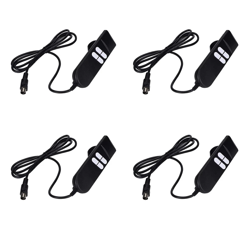 Promotion! 4X Electric Recliner Chairs Controller 4 Button 5 Pins Hand Switch For Appliance Adjustable Bed Lift Chairs Recliners