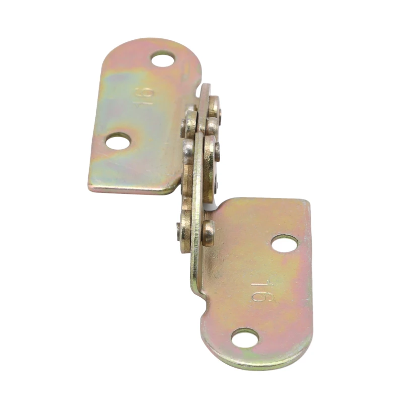 High Quality Hand Tools Hardware Mini Cabinet Drawer Hinge Butt Hinge Copper Gold 4 Small Hinge Hole Hinge Household Supplies