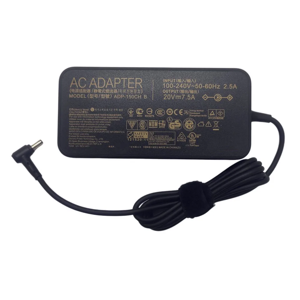 ADP-150CH B Adapter 20V 7.5a 4.5*3.0Mm Laptop Oplader Voor Tuf Gaming A17 Fa706ii_fx GL731GT-BB7 F571gt X 571G Voeding