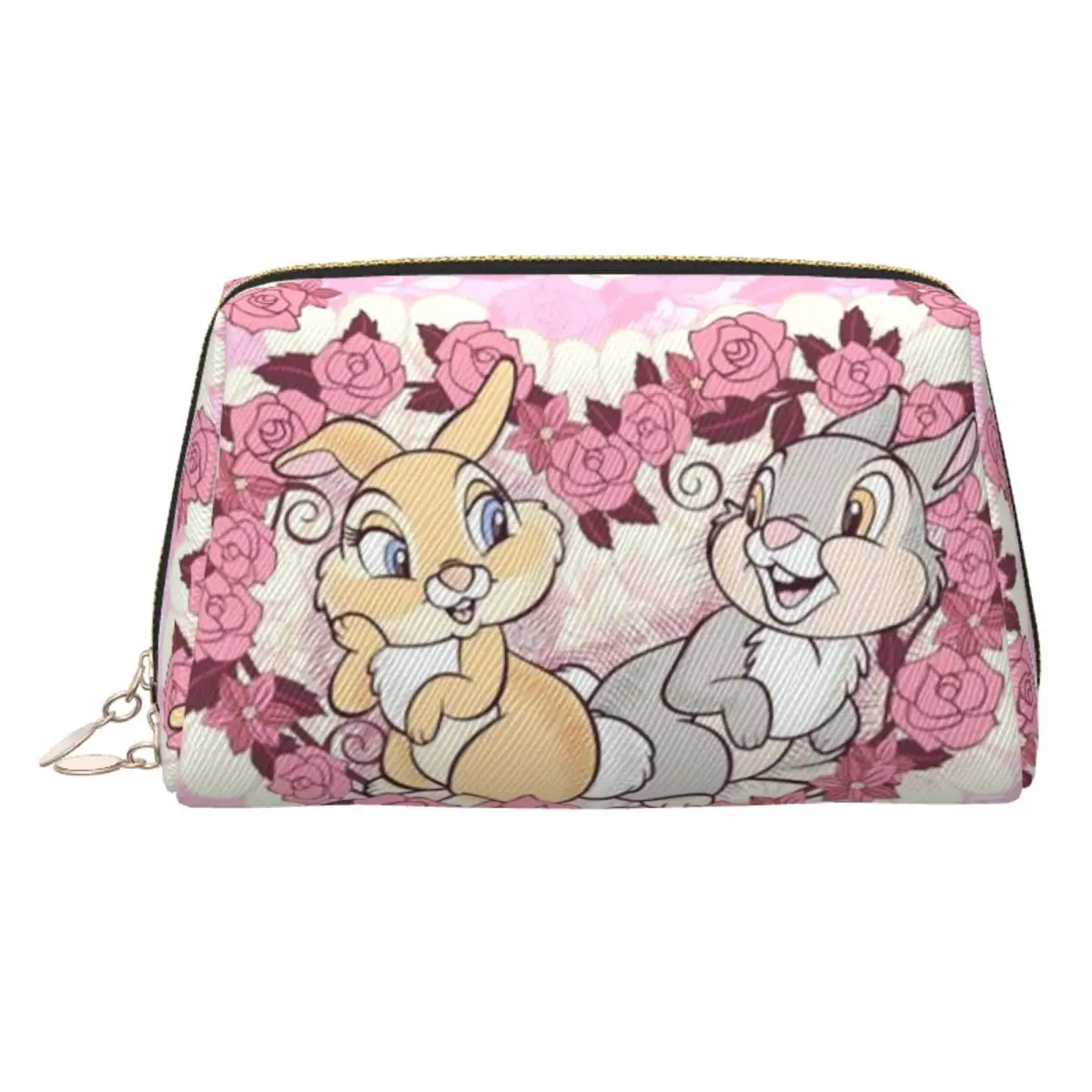 

Custom Travel Cartoons Bambi New Toiletry Bag Kawaii Makeup Cosmetic Organizer Women Beauty Storage Dopp Kit Box