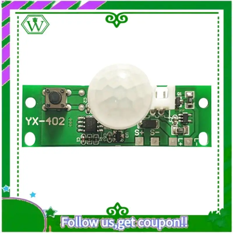 Reliable-Solar Night Light Circuit Board Control Sensor DIY Kits As Shown Lithium Battery Charger Induction Distance