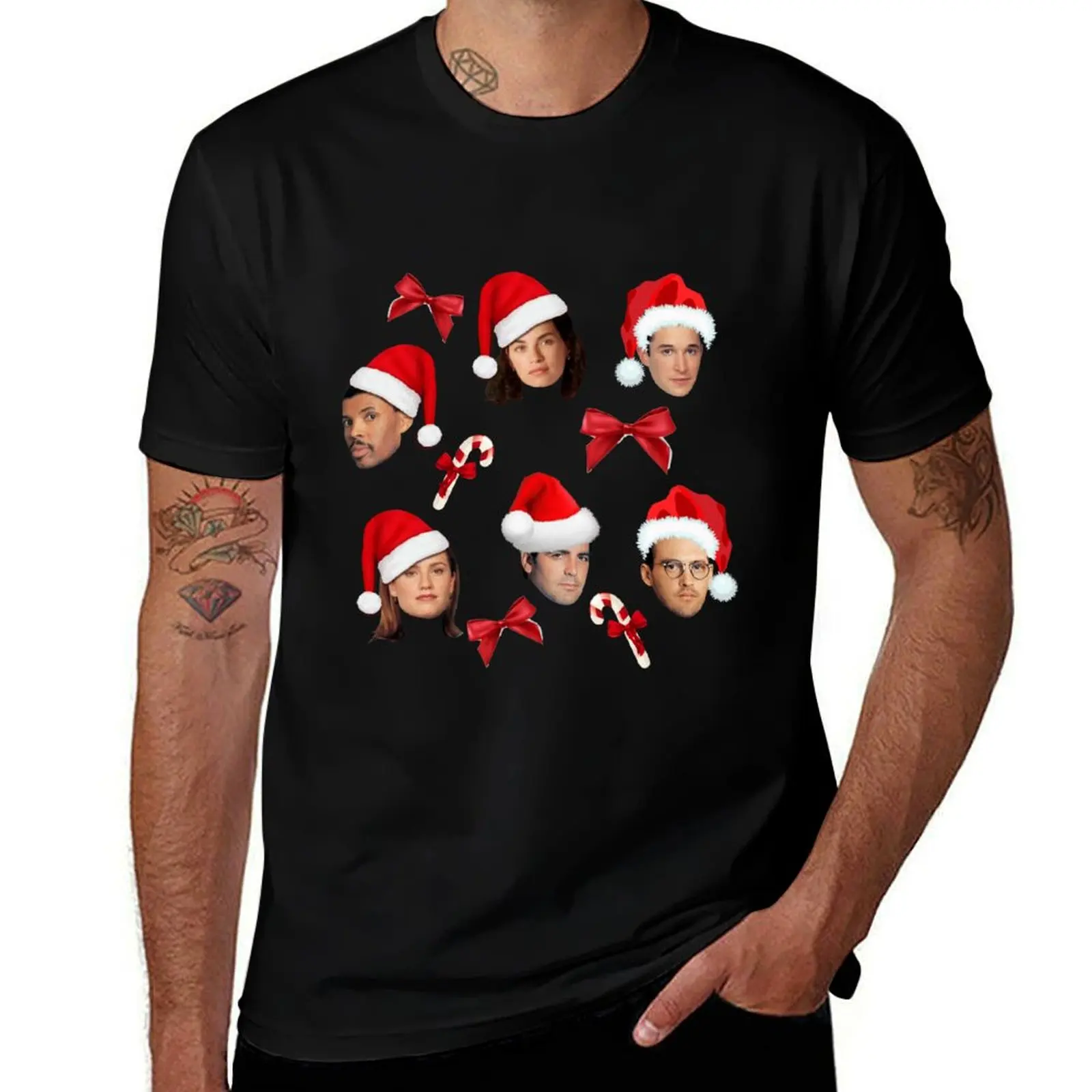 

shirts ER man cotton cotton 100% t T-Shirt T-Shirt christma man printed for pattern shirts tshirt t