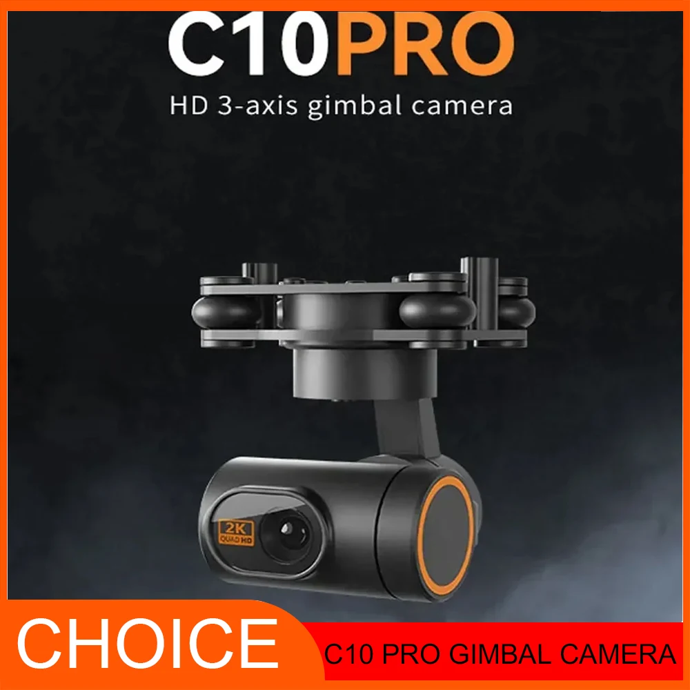 

Компактная карданная камера Skydroid C10 Pro 2K — 3-осевая стабилизация, обратная связь 1080P, совместимая с T12/H12/H16/H16Pro RC