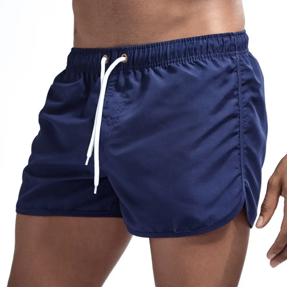 Men\'s Swim Shorts Swim Trunks Quick Dry Board Shorts Bathing Suit Breathable Drawstring With Pockets for Surfing Beach Summer