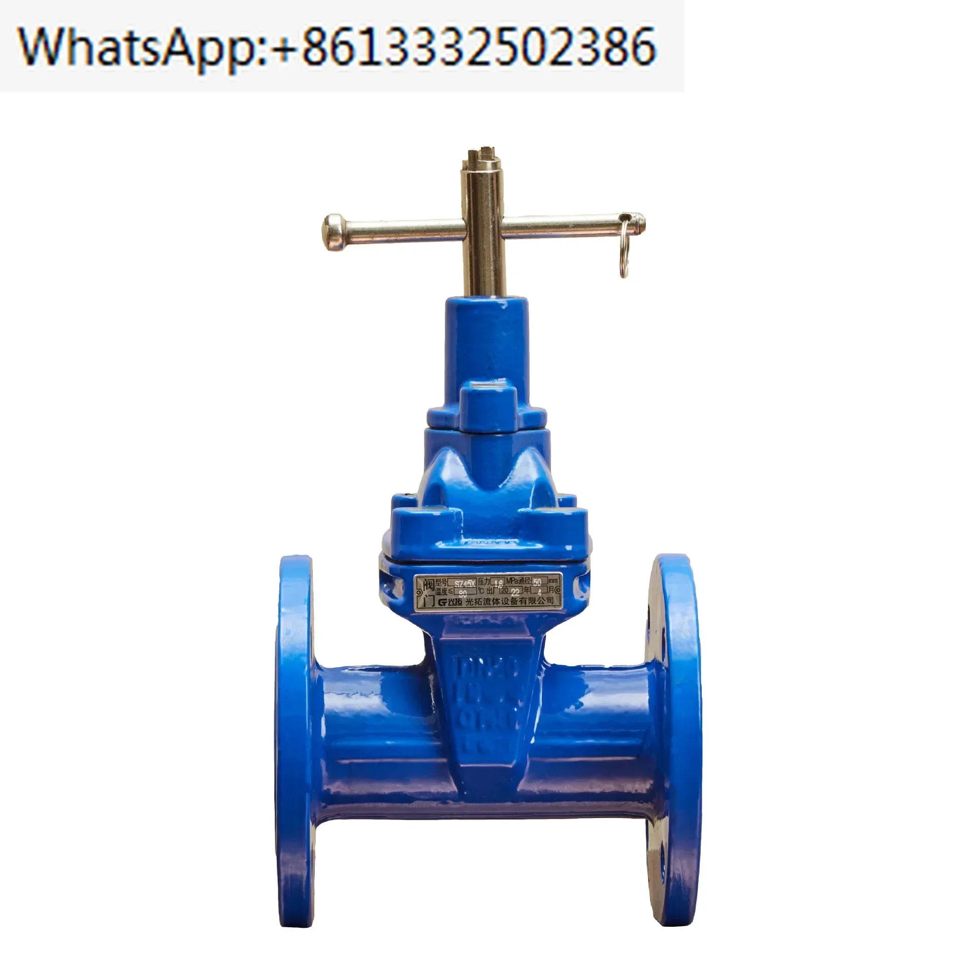 vanne-de-porte-a-bride-de-verrouillage-triangulaire-sz45x-16q-serrure-mecanique-vanne-de-porte-de-defense-aerienne-civile-vanne-de-porte-manuelle-a-bride-en-fer-ductile