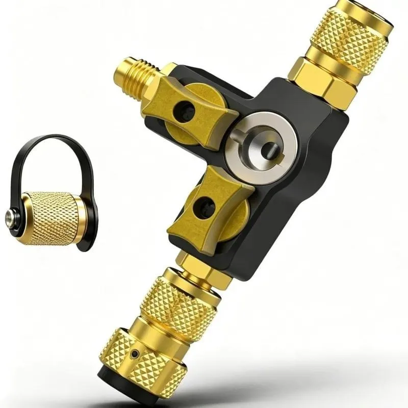 Air Conditioning Valve Core Removal Tool 1/4 5/16 Inch Adapter, Precision Valve Maintenance Tool