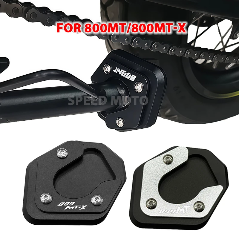 

For CFMOTO 800MT 800MTX 800MT-X 800 MT X MT-X 2021-2023 2024 2025 Foot Side Stand Enlarger Support Plate Kickstand Extension Pad