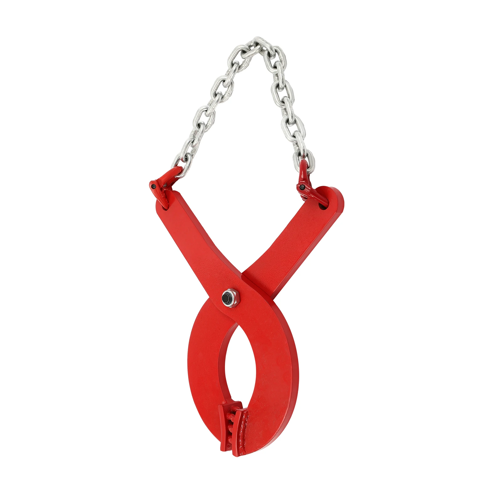 2000 kg Paletten-Zugklemme, 0–17 cm Öffnungs-Hebeklemme, Ziehpaletten, Stahlklemme zum Heben und Transportieren