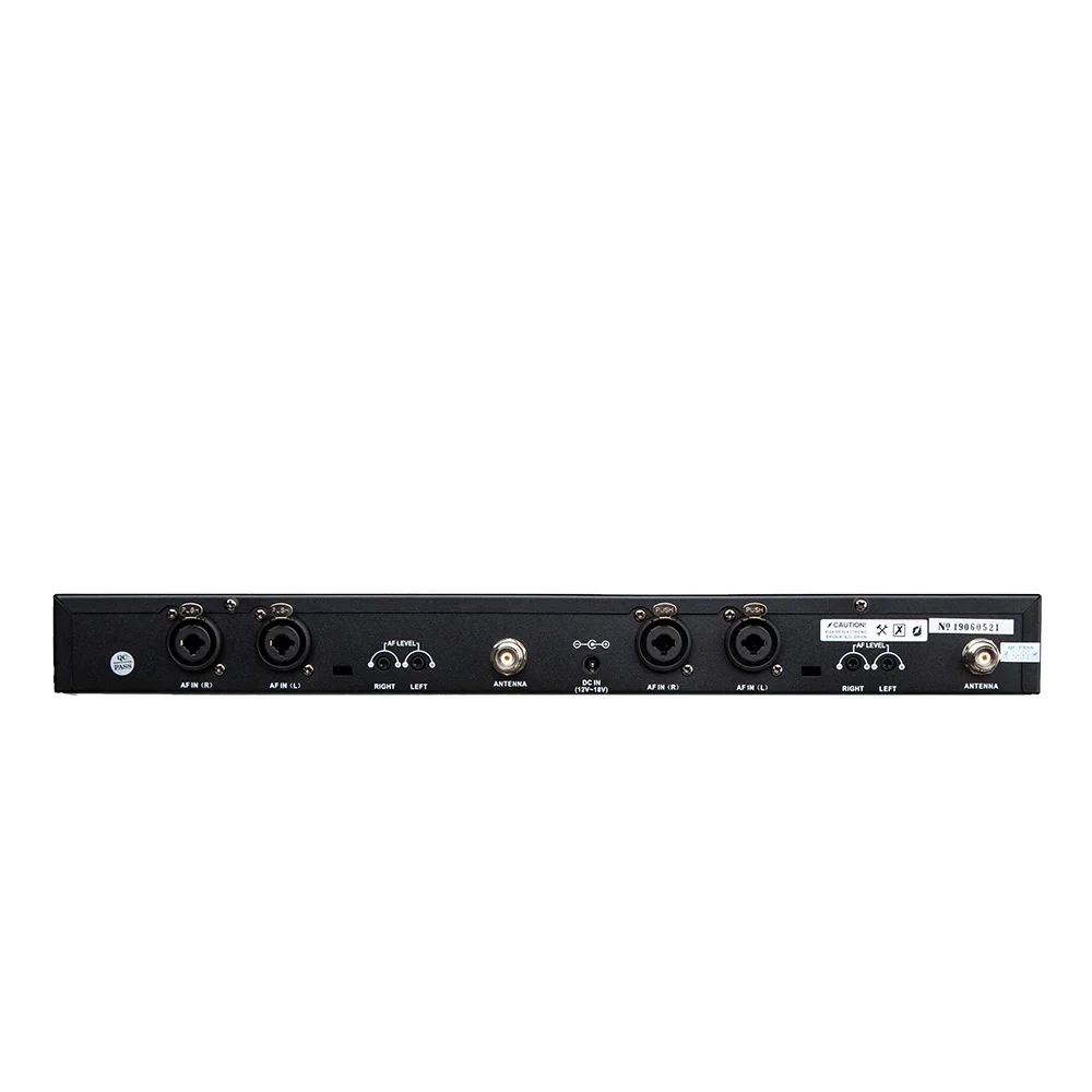 Paulkitson SR2050 Drahtloses In-Ear-Monitor-System mit Doppelsender Professionelles Bühnenmonitoring für Live-Band-Konzerte und Veranstaltungen – Detail 5