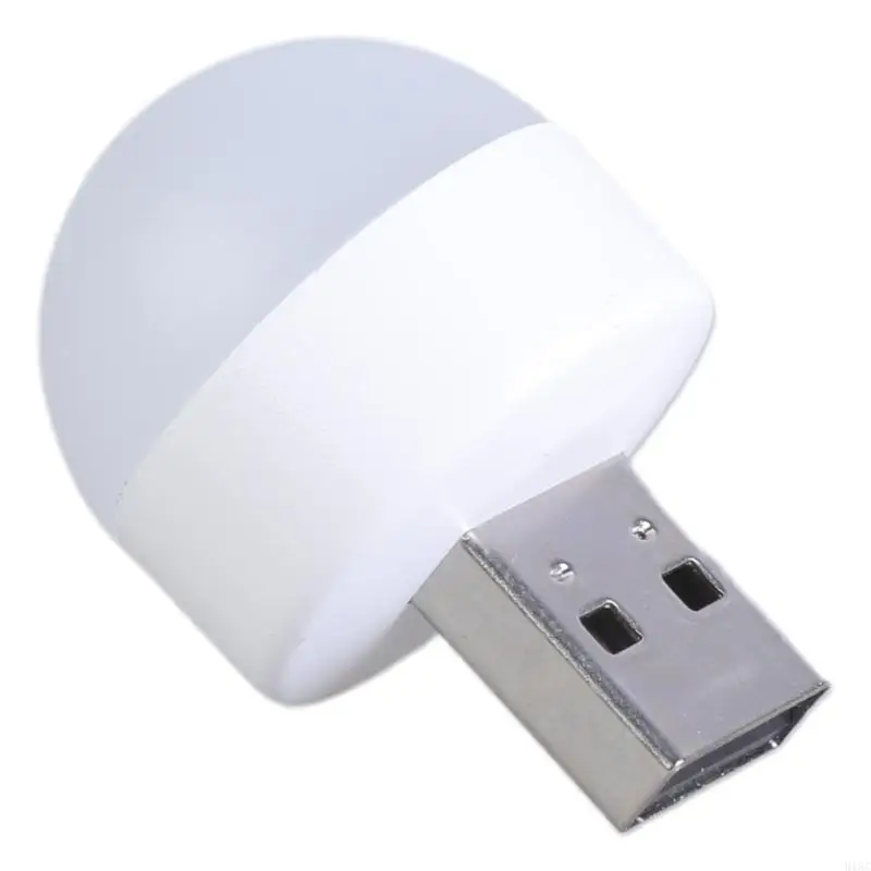 Mini Lámpara lectura LED 918C, luz bonita, lámpara redonda USB para protección ojos, lámpara móvil para mesita