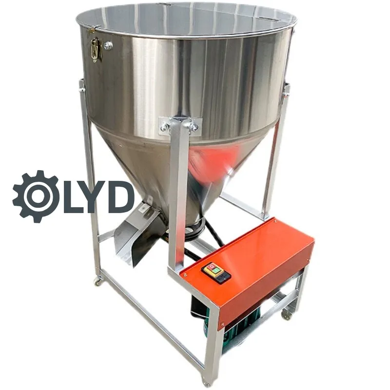 Farm Feed Mixer Stainless Steel Pellet Powder Plastic Mixing Machine Seed Coating Machine