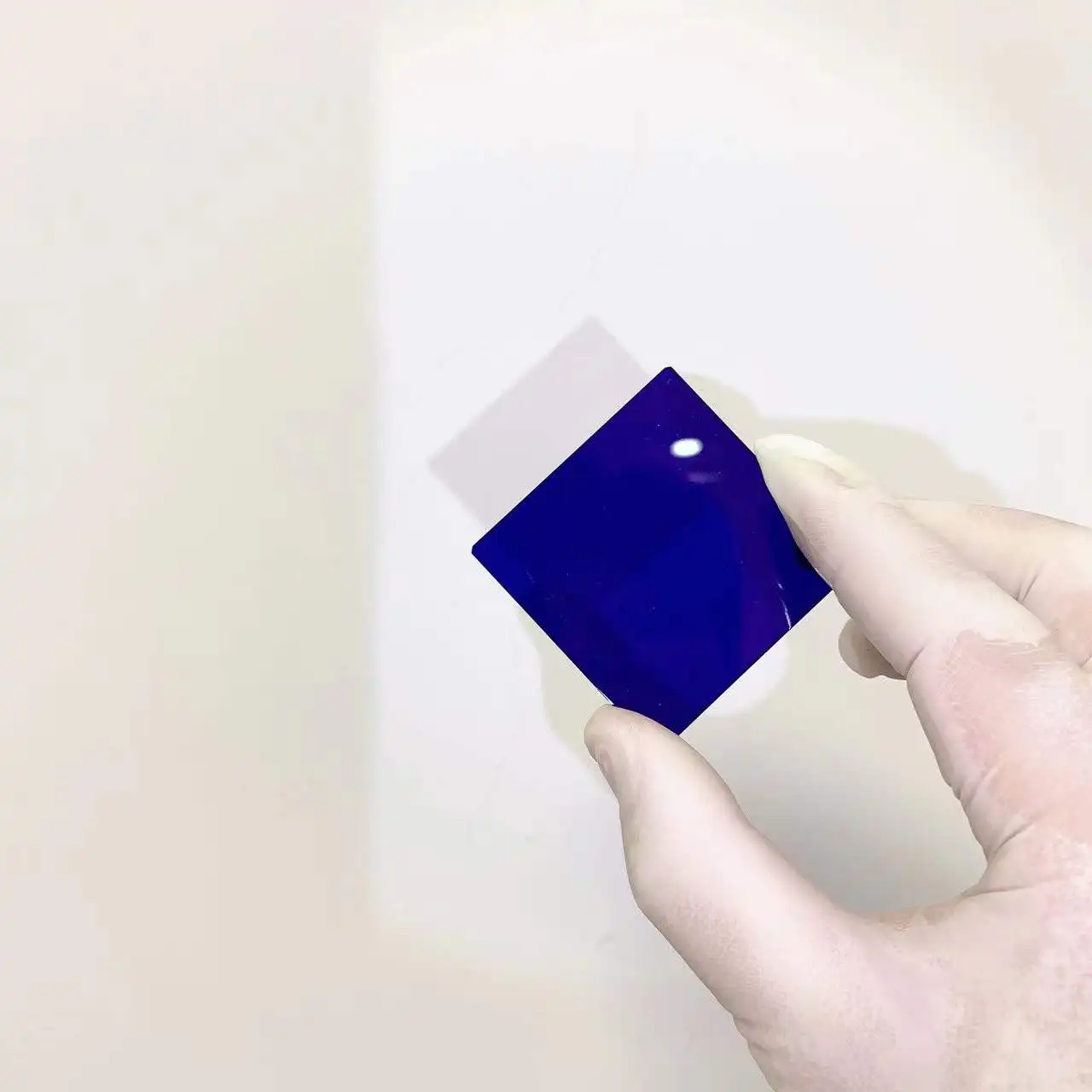 Verre optique GRB1 GRB3 32x32x3 ZB2, diamètre 50mm 30x30x2mm, filtre bleu, verre optique d50 x 2