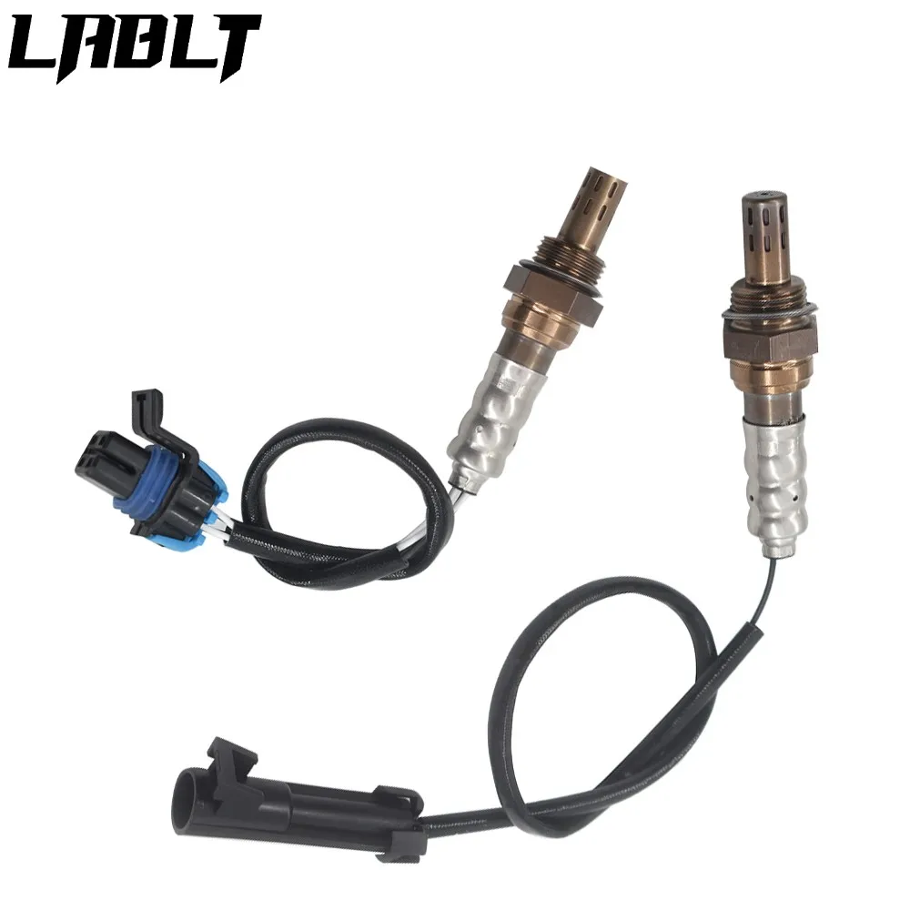 Upper & Under O2 Oxygen Sensor For 1999 2000 Chevrolet S10 2.2L Gas Engine