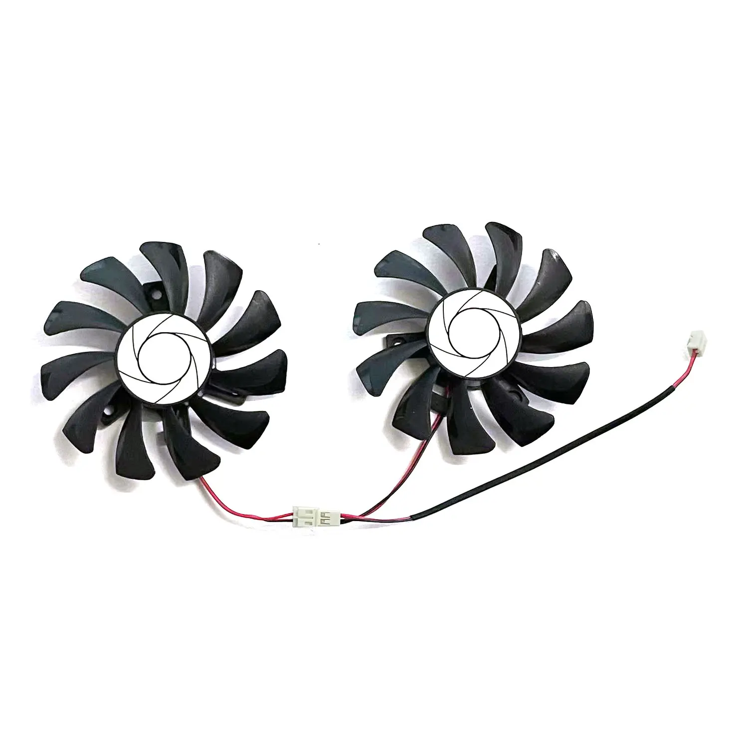 75MM HA8010H12F-Z GTX1050 GPU Cooler Fan Replacement For MSI GTX 1050 2GT OC 1050Ti 4GT Graphics Video Card Cooling Fans 2Pin