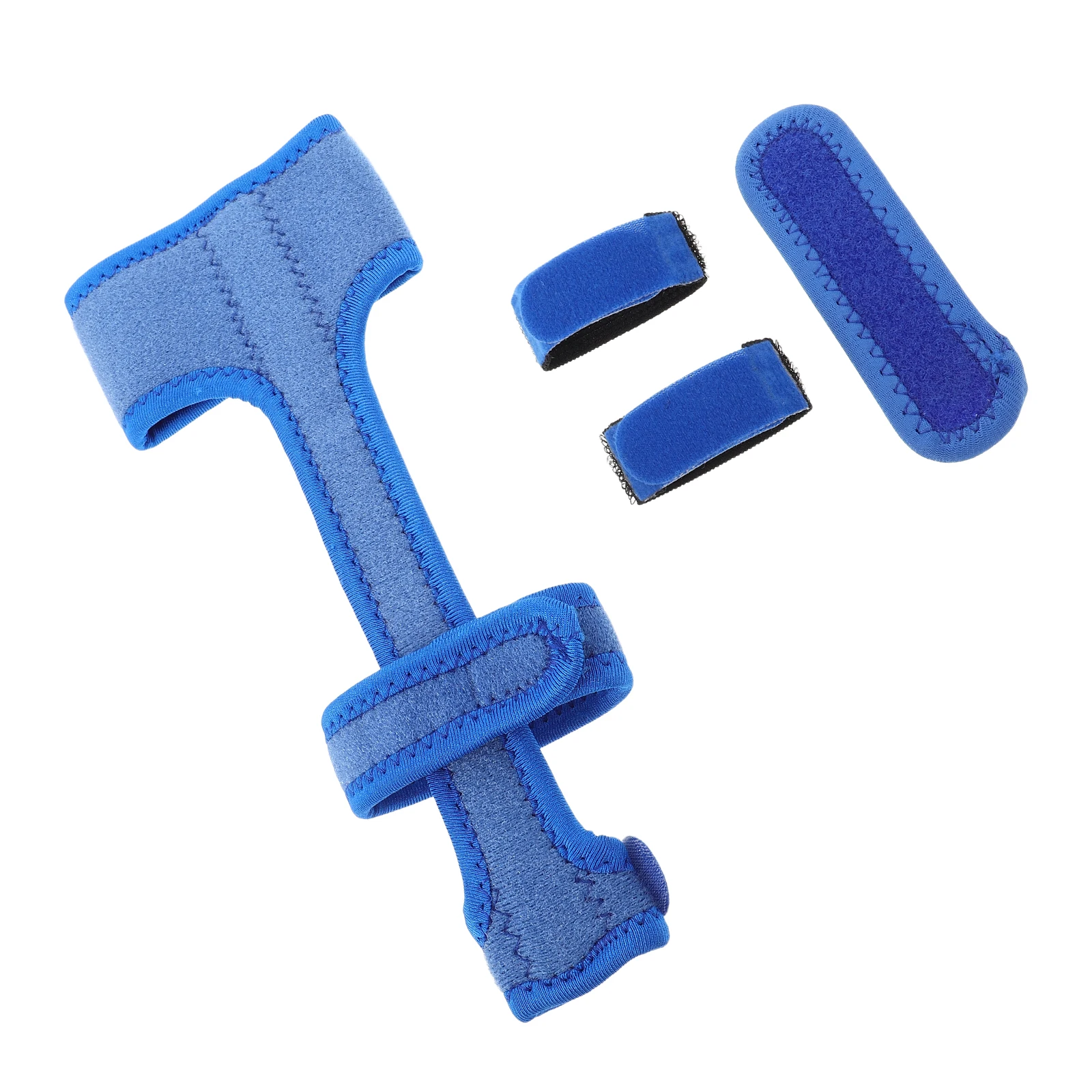 

Finger Splint Adjustable Broken Finger Straightener Brace Trigger Support Thumb Protector for Rehabilitation Daily Activities