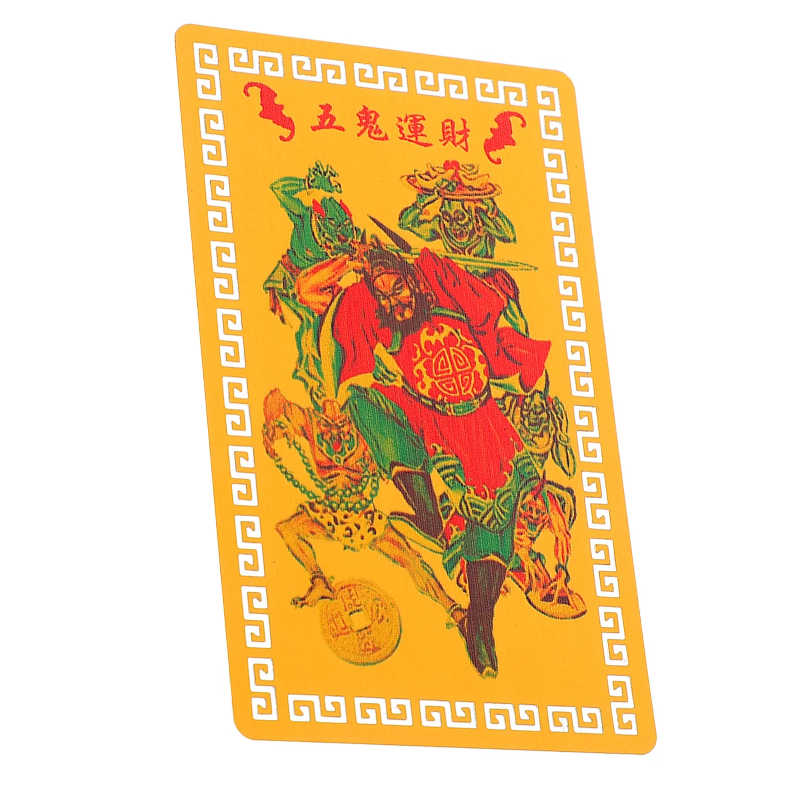 

Card Aluminum-Magnesium Alloy Feng Shui Amulet For Snake Year Lucky Charm Chinese Metal Luck Plaque Decor