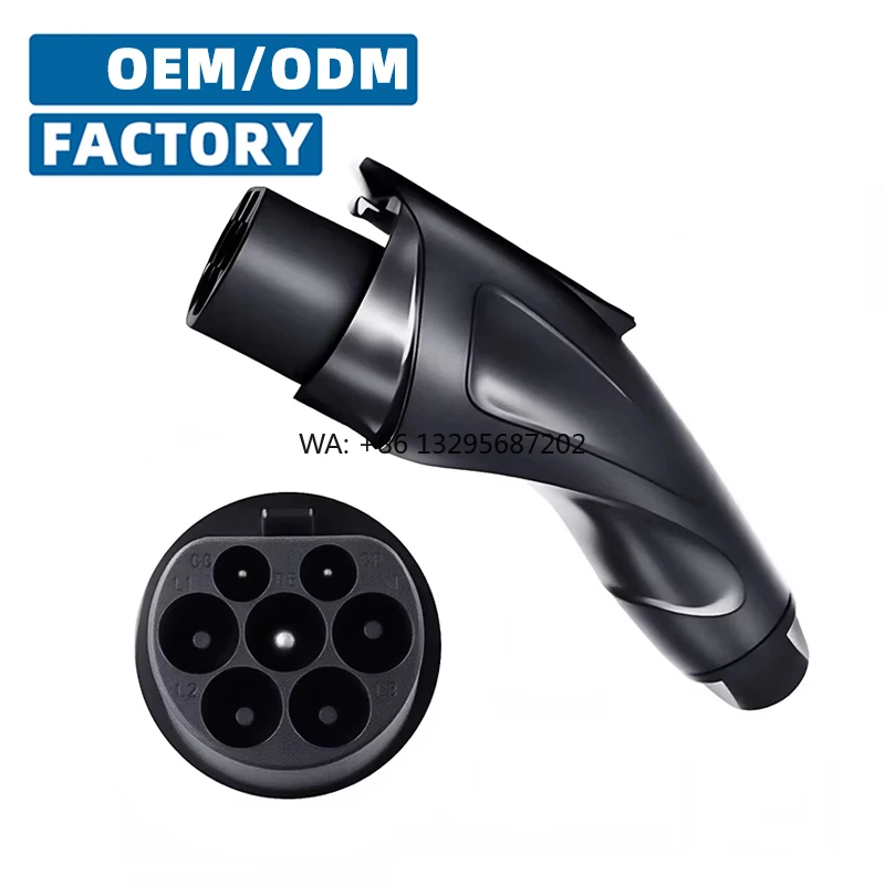 

Зарядное устройство для электромобилей GB Standard 16A, головка-пистолет GB, трехфазное, для промышленного использования, легкий пистолет без кабеля