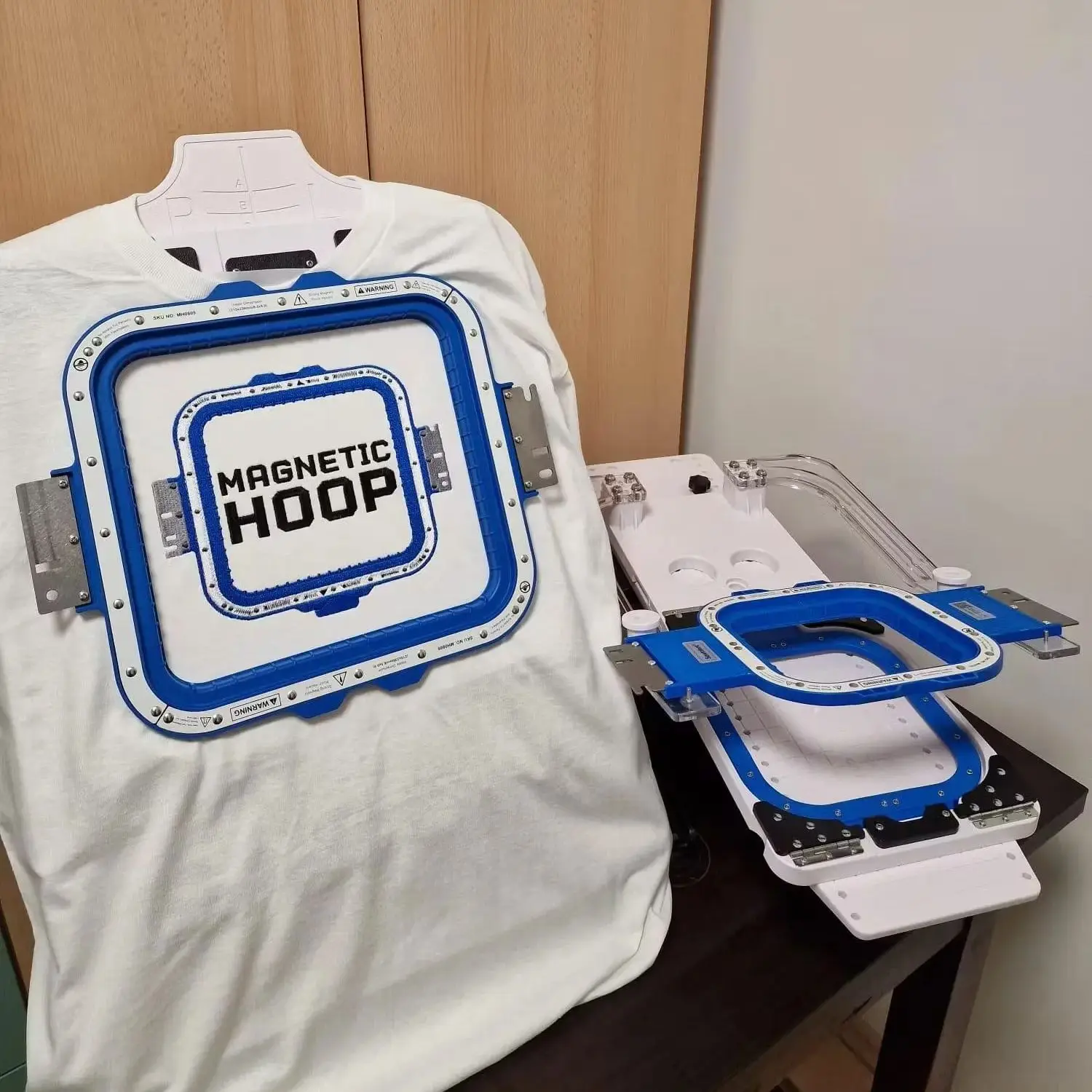 Brother Ricoma BAI Tajima Happyjapan Etc. Machines Hooping Station With Magnetic Embroidery Frame Sewing