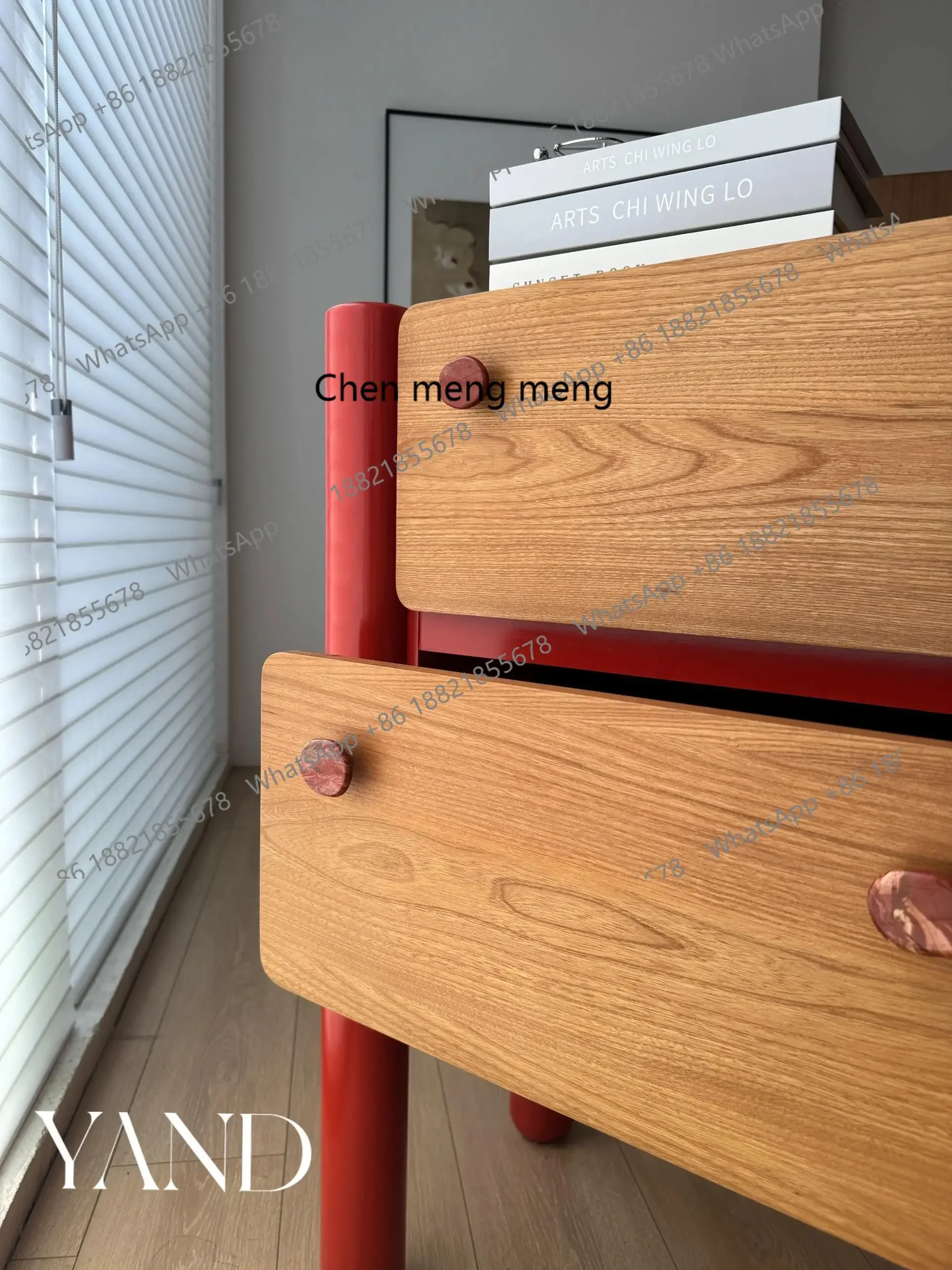 X  Medieval style chest, creative storage, porch, foyer corridor decoration, solid wood side cabinet