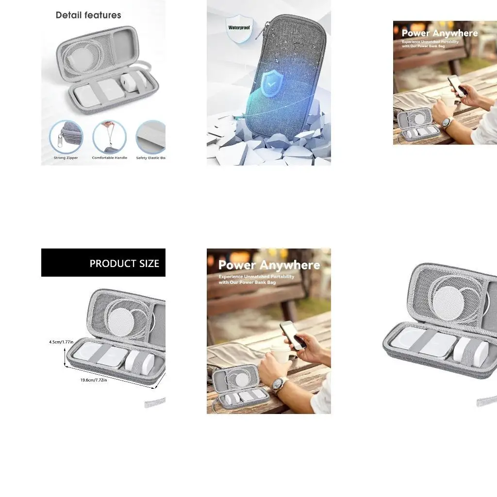 

R53C Protective Case For Battery Pack Power Banks Storage Holder Replacement