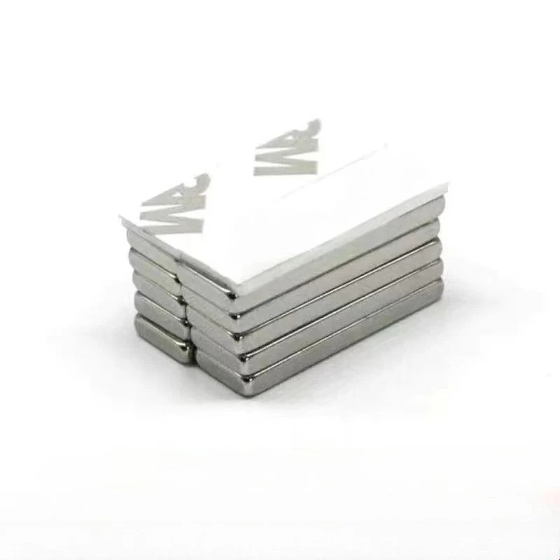 N52 20x10x5 30x10x5 30x12x3 Magnet  Office booster with tape double tape motor square neodymium customised Diy Dropshipping
