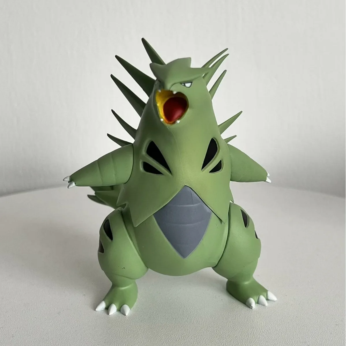 

Pokemon Tyranitar Figure Cute Version 11CM, Anime Action Model Collectible for Kids Gift Collection