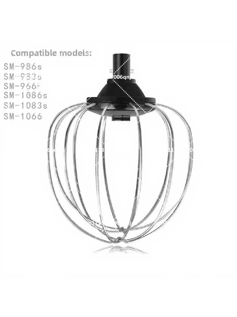 Egg Whisk Replacement Attachment, Mixer Accessory for Compatible Household Blender Models