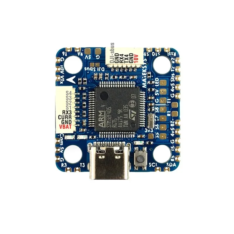 BoMasFor Matek System F405-MINI TE Flight Controller With Built-in STM32F405RGT6 ICM42605 W/OSD BEC 5V 10v