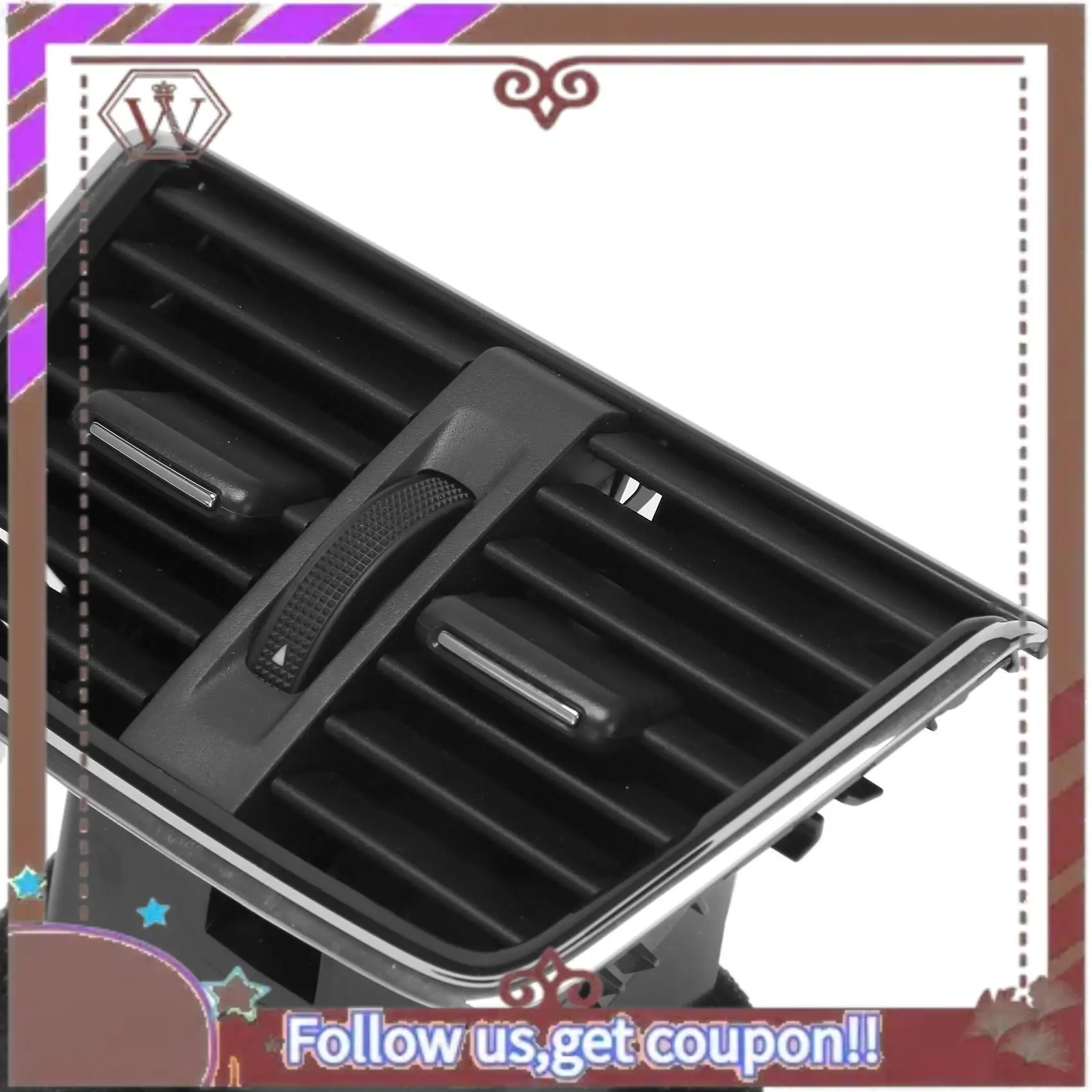 

A57E-Car Dashboard Outlet Air Vent Grill Cover Trim For Skoda Octavia 3 MK3 A7 2013-2020 5E0819203