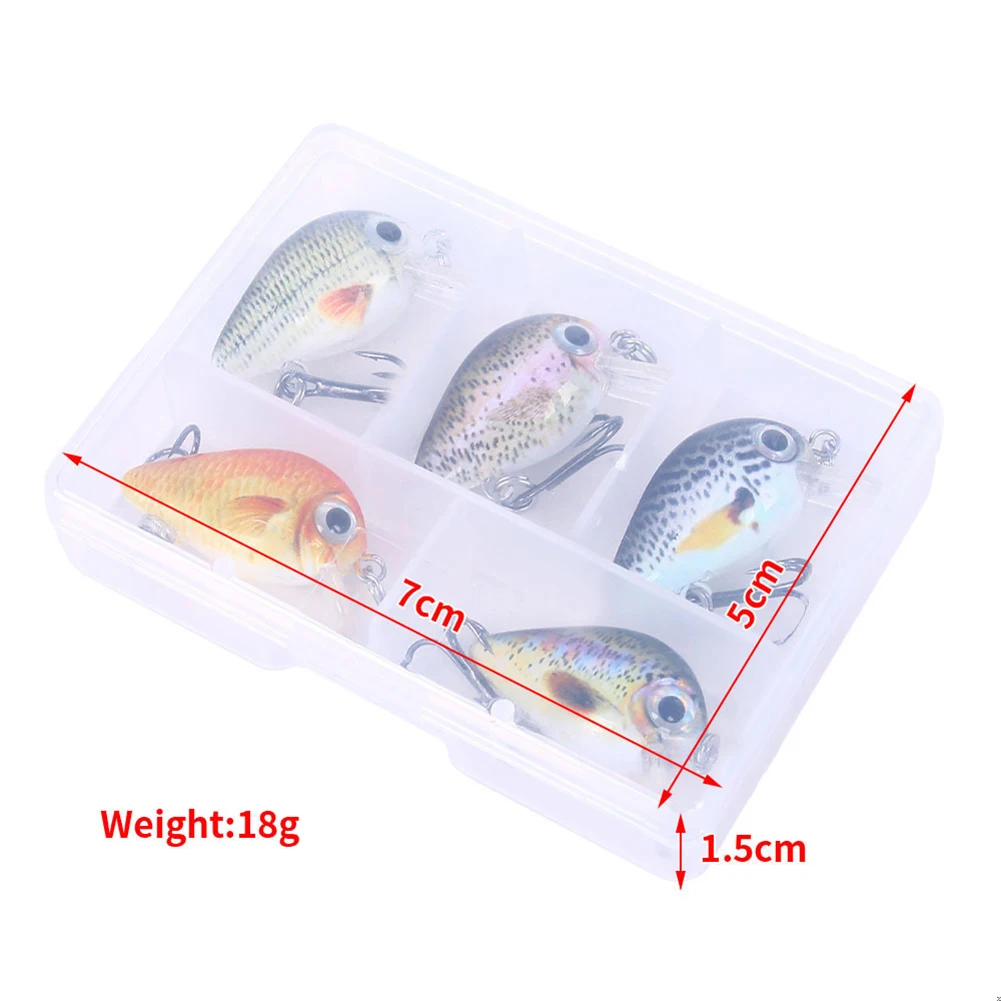 Freshwater Saltwater Tool Fishing Lure Garden Indoor Office Replacement Accessories Lifelike Parts 10# Hook 2.7cm image 4