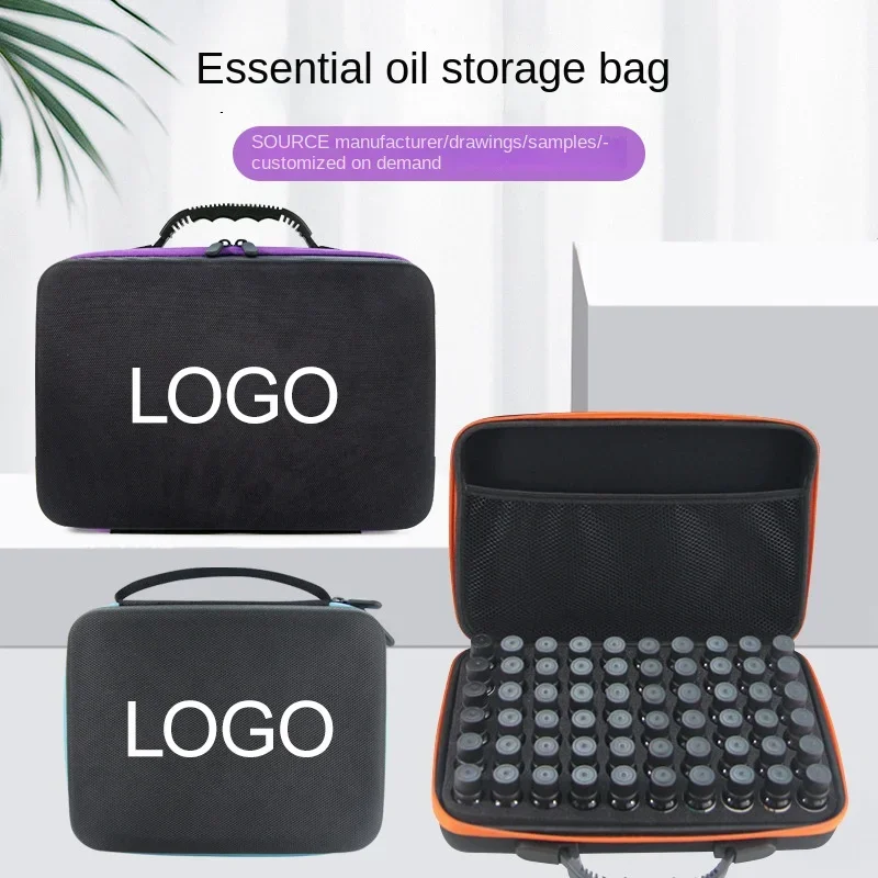 Hard Shell Essential Oil Bag Portable Essential Oil Storage Bag EVA Shock-proof 30/60 Box Essential Oil Bag Advanced Sense