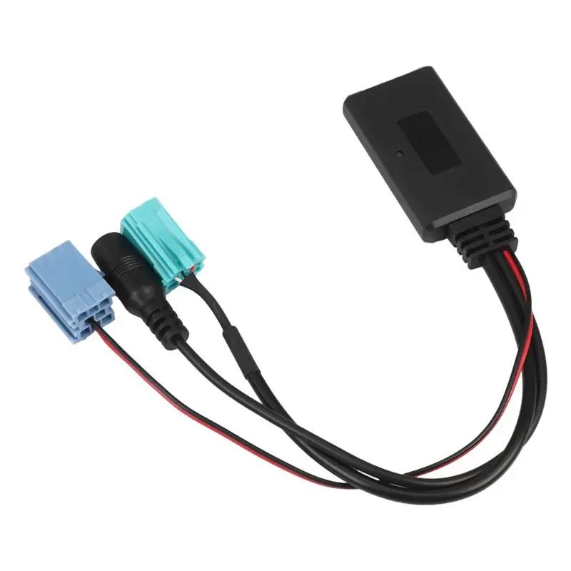 M93K-20X Car Bluetooth 5.0 Aux Cable Microphone Handsfree Mobile Phone Free Calling Adapter For Renault 2005-2011