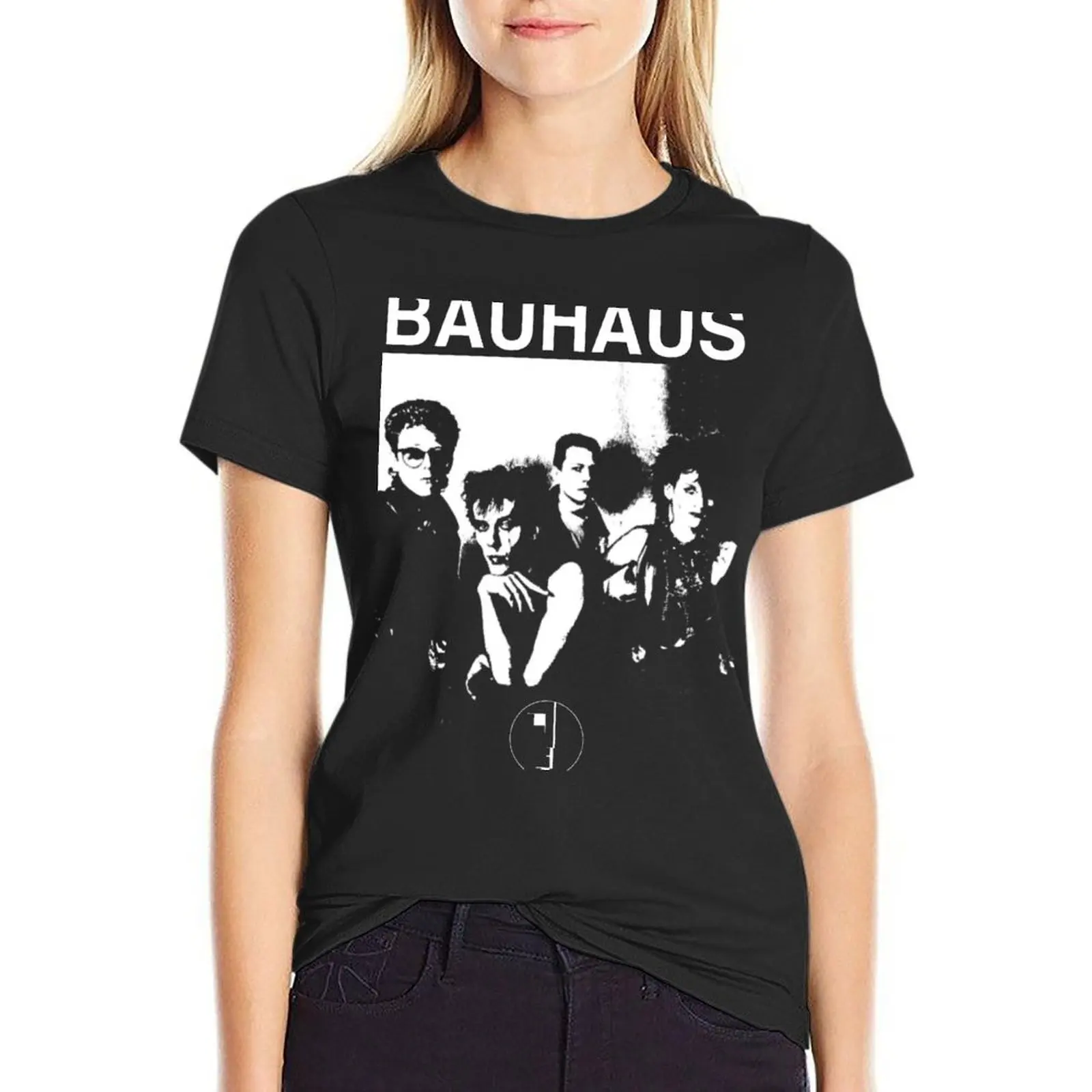 Bauhaus 80s Goth T-Shirt plus size tops cute clothes Women clothing